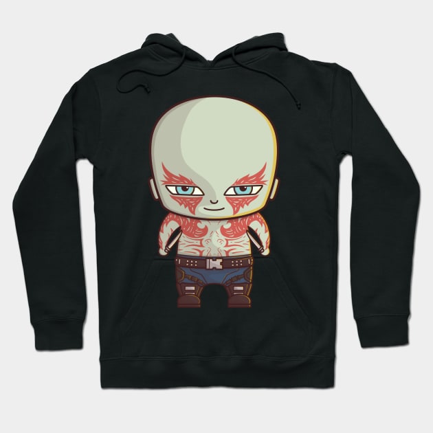 DRAX THE DESTROYER GUARDIAN OF THE GALAXY Hoodie by PNKid